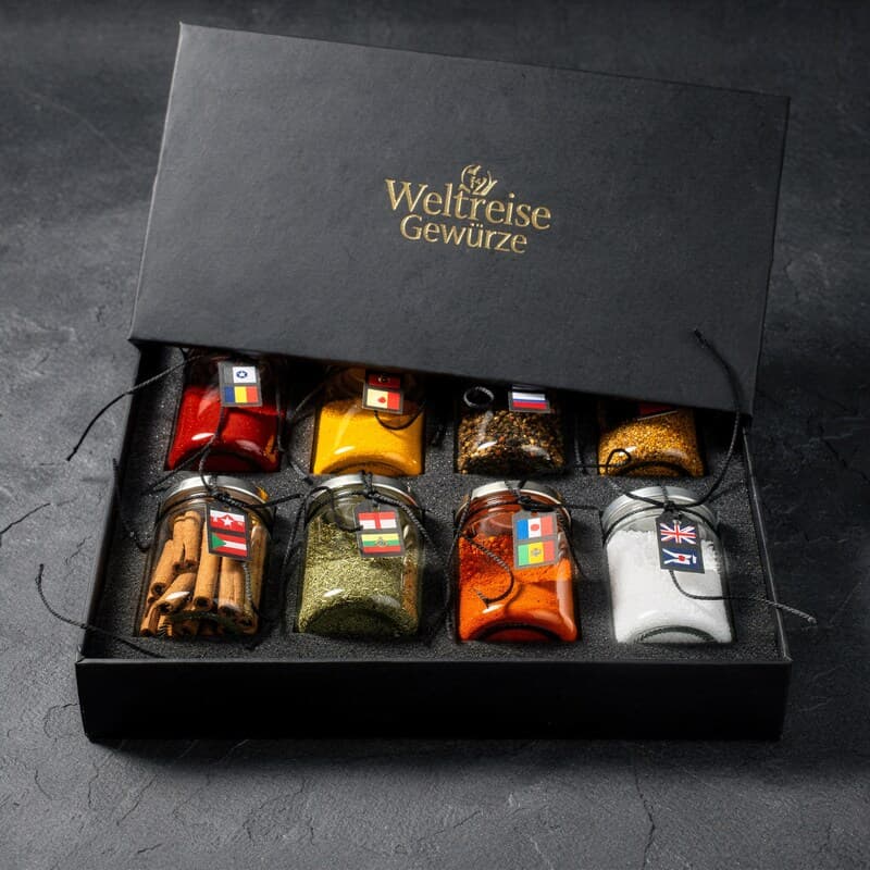 Geschenkbox Weltreise