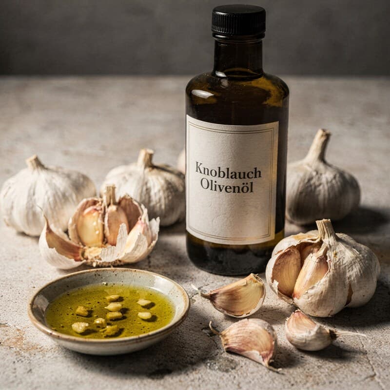 Knoblauch Olivenöl