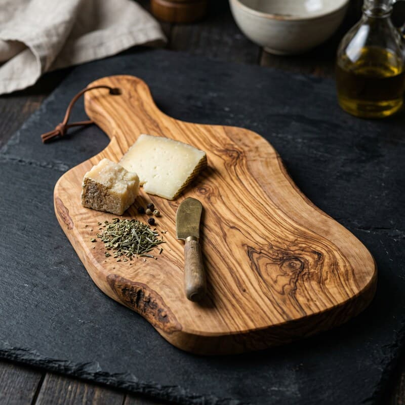 Schneidebrett Olivenholz