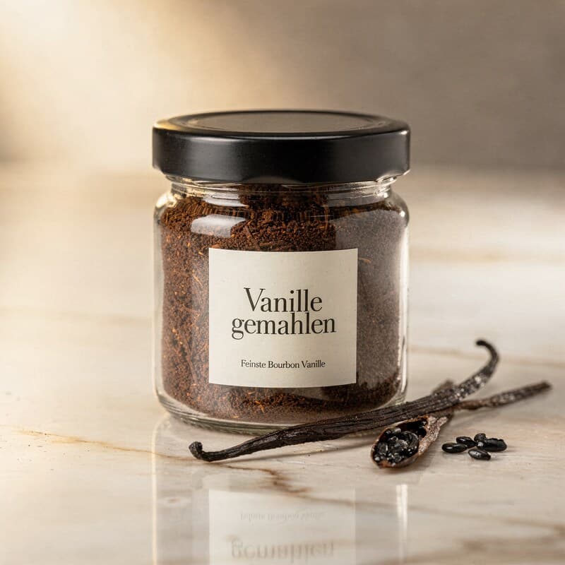Vanille gemahlen